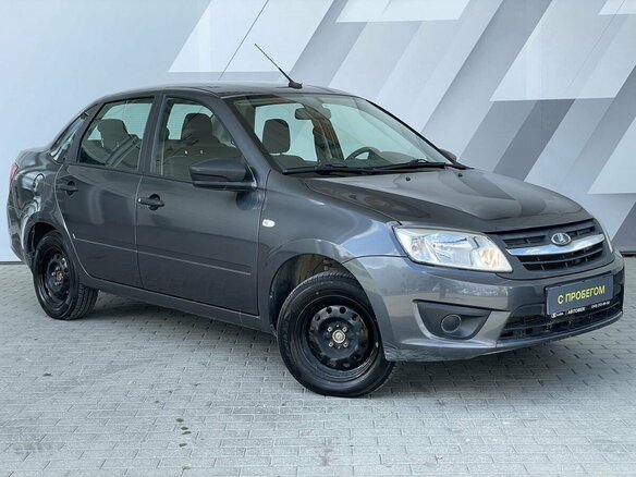 2018 Lada (ВАЗ) Granta I, серый, 535000 рублей - вид 2