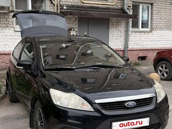 2008 Ford Focus II, чёрный, 450000 рублей - вид 7