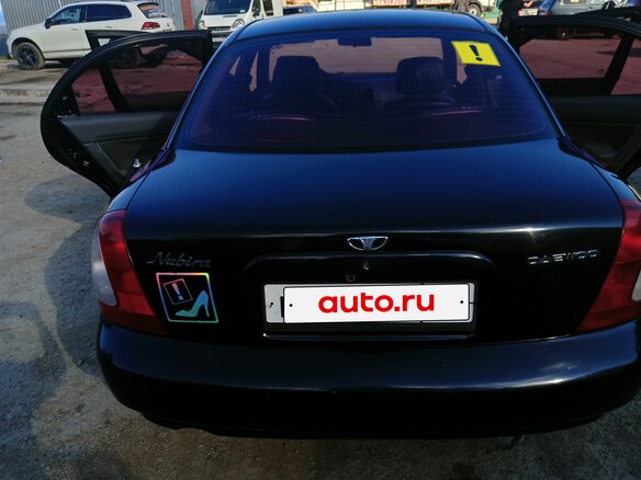 1999 Daewoo Nubira I, чёрный, 300000 рублей - вид 6