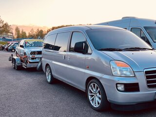 2005 Hyundai H-1 I Рестайлинг, серебристый, 850000 рублей, вид 5