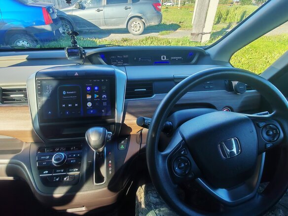 2020 Honda Freed II Рестайлинг, синий, 1700000 рублей - вид 13
