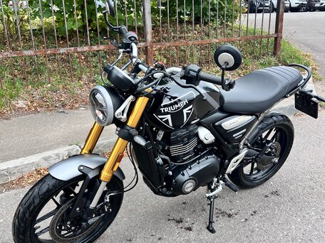 2025 Triumph Speed 400, чёрный, 570000 рублей, вид 2