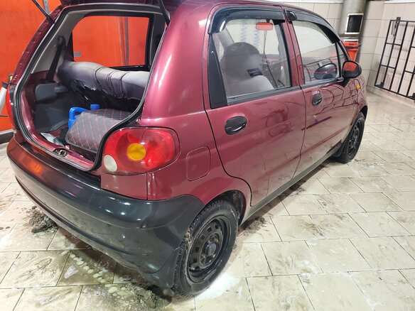 2008 Daewoo Matiz I Рестайлинг, пурпурный, 175000 рублей - вид 10