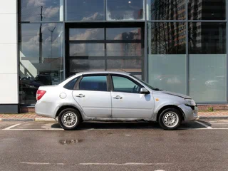 2013 Lada (ВАЗ) Granta I, серебристый, 179000 рублей, вид 3