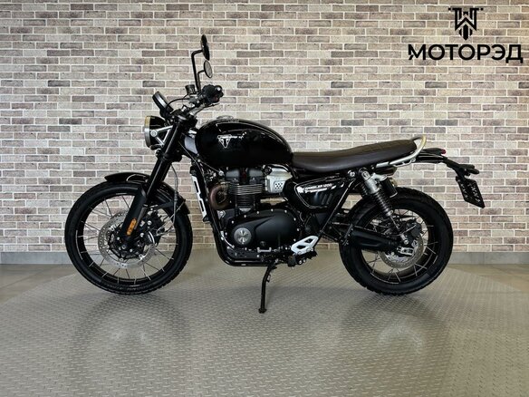 2025 Triumph Scrambler, чёрный, 1495000 рублей