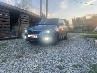 2011 Skoda Fabia II Рестайлинг, голубой, 450000 рублей, вид 1