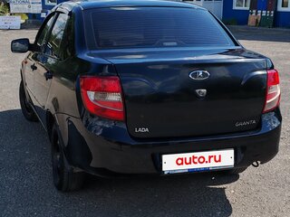 2012 Lada (ВАЗ) Granta I, чёрный, 195000 рублей, вид 3