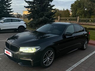2017 BMW 5 серии 530d xDrive VII (G30/G31/G38), чёрный, 3300000 рублей, вид 1