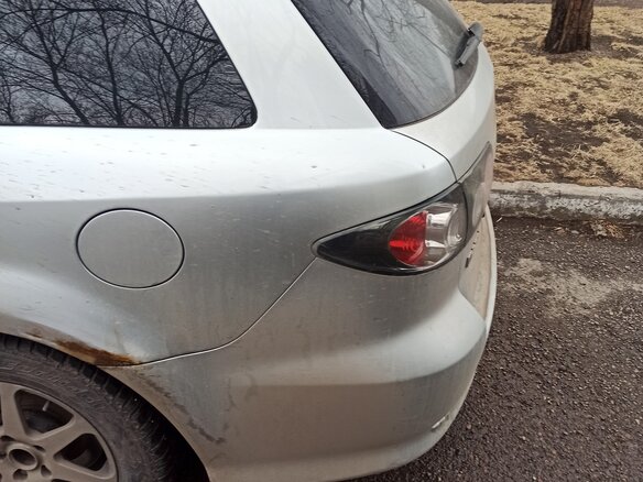 2003 Mazda Atenza I, серый, 490000 рублей - вид 14