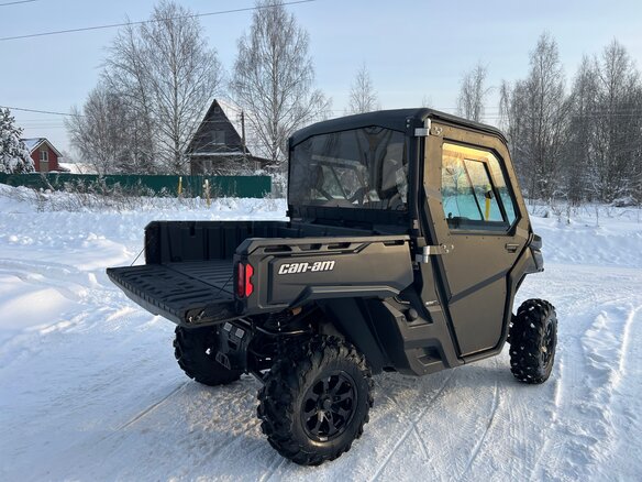 2024 BRP Can-Am Defender HD10, чёрный, 2650000 рублей - вид 12