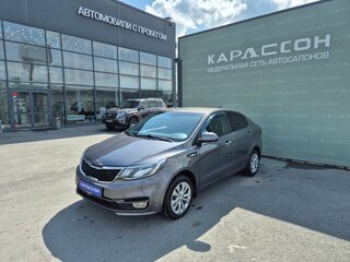 2016 Kia Rio III Рестайлинг, серый, 745000 рублей, вид 1