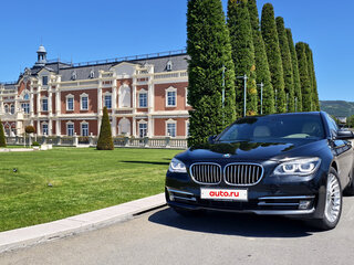 2008 BMW 7 серии 730d V (F01/F02/F04), чёрный, 2750000 рублей, вид 1