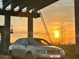 2002 Audi A4 II (B6), серебристый, 379000 рублей, вид 3