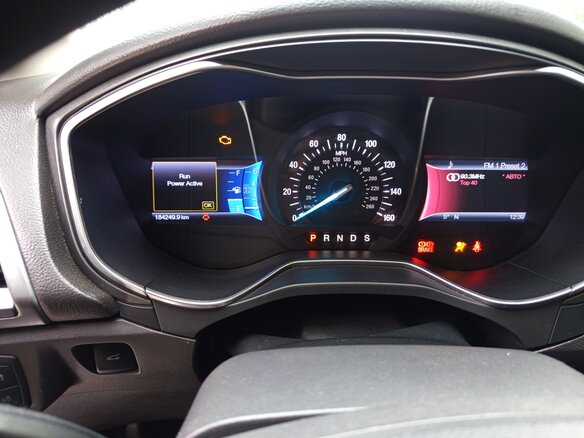 2012 Ford Fusion (North America) II, синий, 1200000 рублей - вид 8