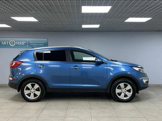 2012 Kia Sportage III, синий, 849000 рублей, вид 4