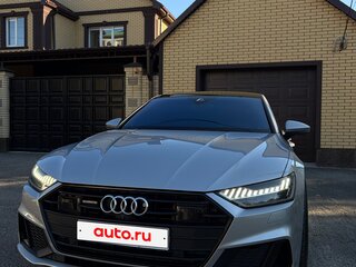 2018 Audi A7 55 TFSI II (4K), серебристый, 4950000 рублей, вид 2