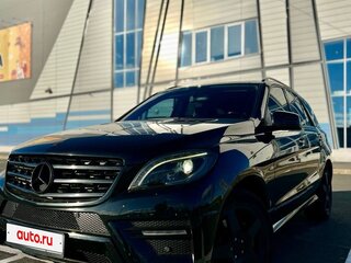 2013 Mercedes-Benz M-Класс 350 CDI III (W166), чёрный, 2150000 рублей, вид 1