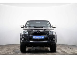 2012 Toyota Hilux VII Рестайлинг, чёрный, 1829000 рублей, вид 2