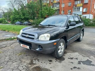 2005 Hyundai Santa Fe I, чёрный, 560000 рублей, вид 2