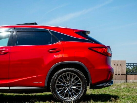 2017 Lexus RX 450h IV, пурпурный, 4490000 рублей - вид 17