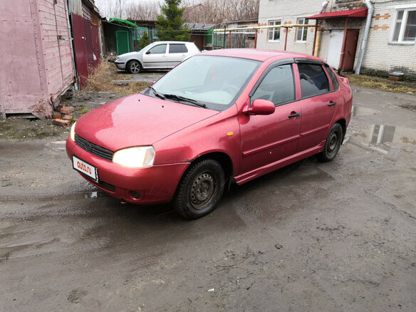 2006 Lada (ВАЗ) Kalina I, красный