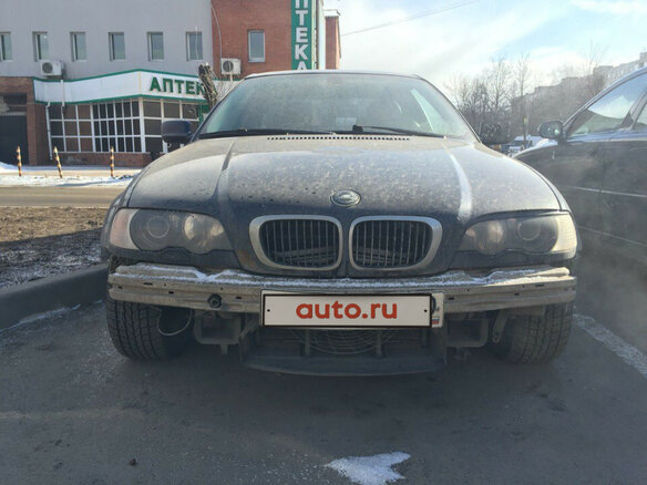 1999 BMW 3 серии 323i IV (E46), синий