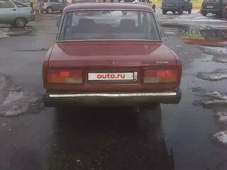 2007 Lada (ВАЗ) 2107, пурпурный, 115000 рублей, вид 3