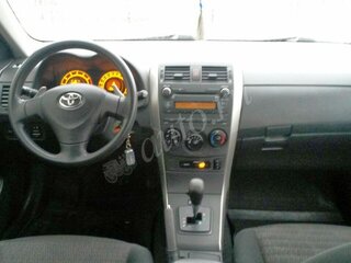 2006 Toyota Corolla AMT X (E140, E150), чёрный, 799999 рублей, вид 4
