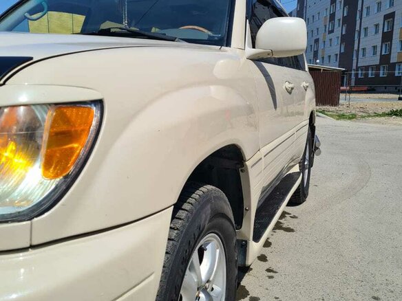 2003 Lexus LX 470 II Рестайлинг, бежевый, 2300000 рублей - вид 10