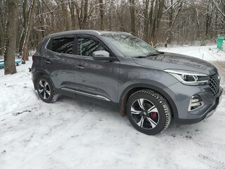 2023 Chery Tiggo 4 Pro I Рестайлинг, серый, 1800000 рублей, вид 3