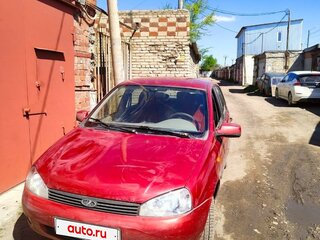 2010 Lada (ВАЗ) Kalina I, красный, 175000 рублей, вид 1
