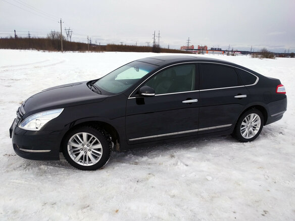 2011 Nissan Teana II (J32) Рестайлинг, чёрный - вид 5