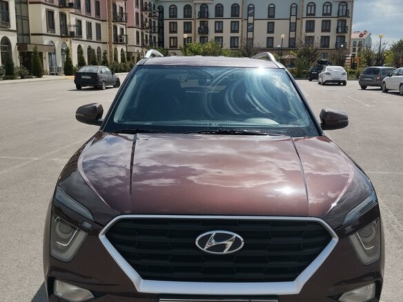 2021 Hyundai Creta II, коричневый, 2140000 рублей - вид 8