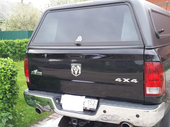 2010 Dodge RAM IV (DS/DJ), чёрный - вид 3