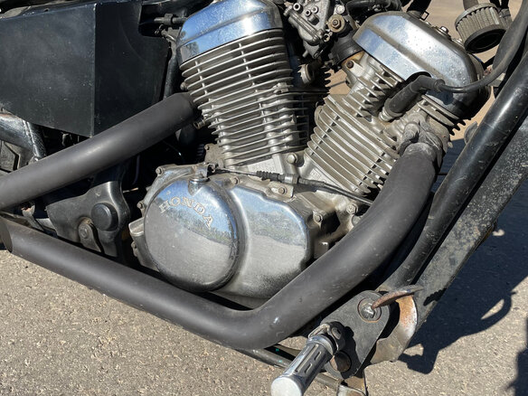 1996 Honda Steed 400, чёрный, 200000 рублей - вид 19