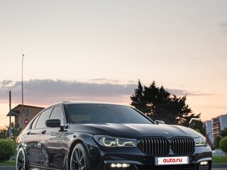 2016 BMW 7 серии 750i xDrive VI (G11/G12), чёрный, 4700000 рублей, вид 1