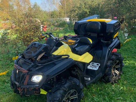 2011 BRP Can-Am Outlander 800, жёлтый, 950000 рублей, вид 1