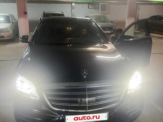 2020 Mercedes-Benz S-Класс 350 d Long VI (W222, C217) Рестайлинг, чёрный, 7000000 рублей, вид 1