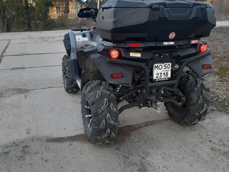2023 Stels ATV-650 Guepard Trophy, серый, 900000 рублей, вид 3