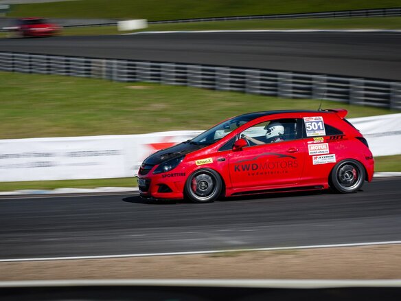 2008 Opel Corsa OPC D, красный - вид 4