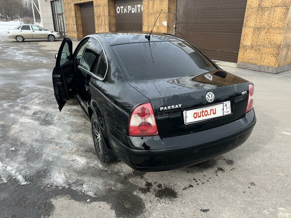 2001 Volkswagen Passat B5 Рестайлинг, чёрный, 515000 рублей - вид 5