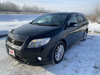 2010 Toyota Corolla Fielder X (E140, E150) Рестайлинг, чёрный, 1230000 рублей, вид 2