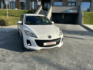 2012 Mazda 3 II (BL) Рестайлинг, белый, 1355000 рублей, вид 3