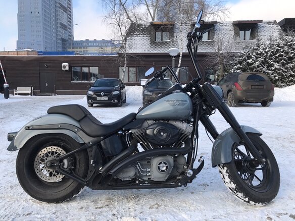 2007 Harley-Davidson Fat Boy, серый