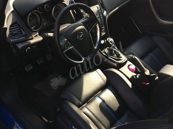 2013 Opel Astra OPC J, синий - вид 5