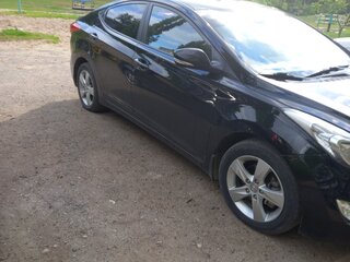 2013 Hyundai Elantra V (MD) Рестайлинг, чёрный, 777000 рублей, вид 2