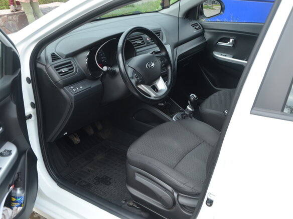 2014 Kia Rio III, белый - вид 8