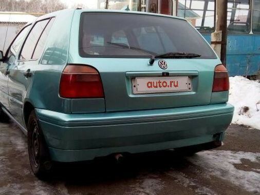 1992 Volkswagen Golf III, зелёный, 140000 рублей - вид 5