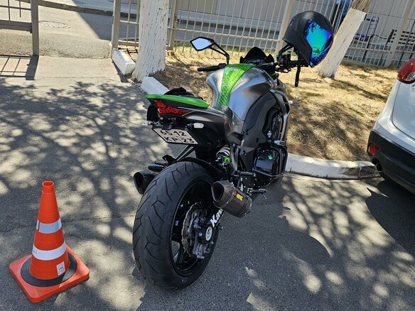 2016 Kawasaki Z 1000, зелёный, 1200000 рублей - вид 12