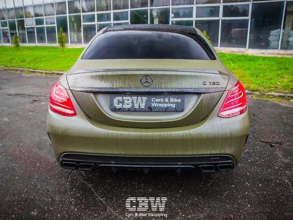 2016 Mercedes-Benz C-Класс AMG 63 AMG S IV (W205), зелёный - вид 2